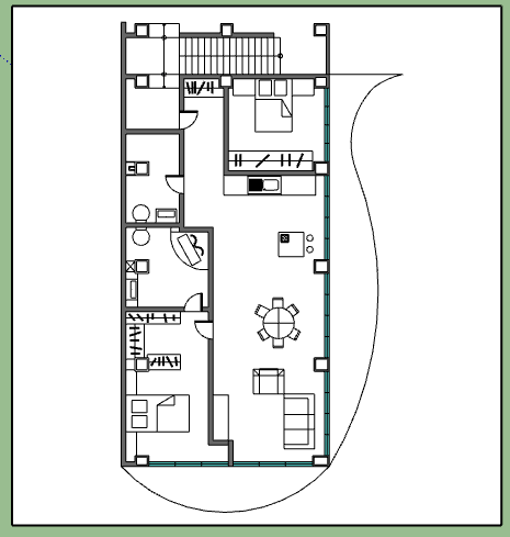 FIRST FLOOR: Apartment 1 & 8