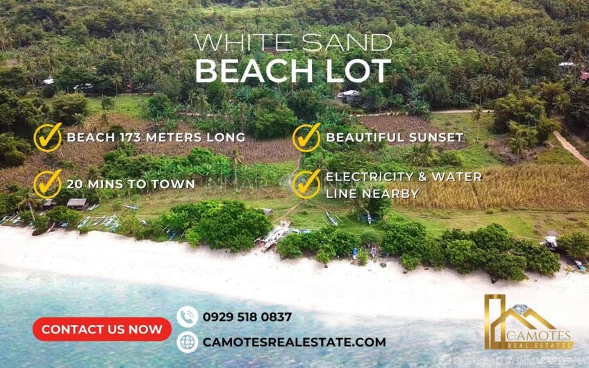 3 hectares of white sand beach for Luxury resort