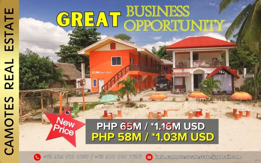 Beachfront Resort located on Idyllic Beach