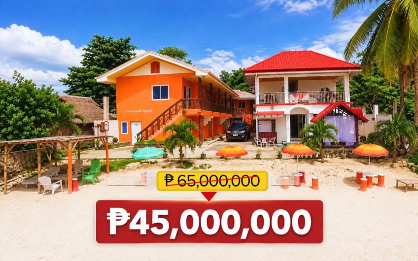 Beachfront Resort located on Idyllic Beach