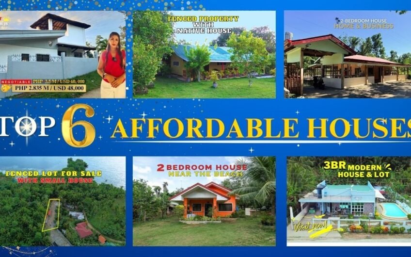 Top 6 Affordable Houses