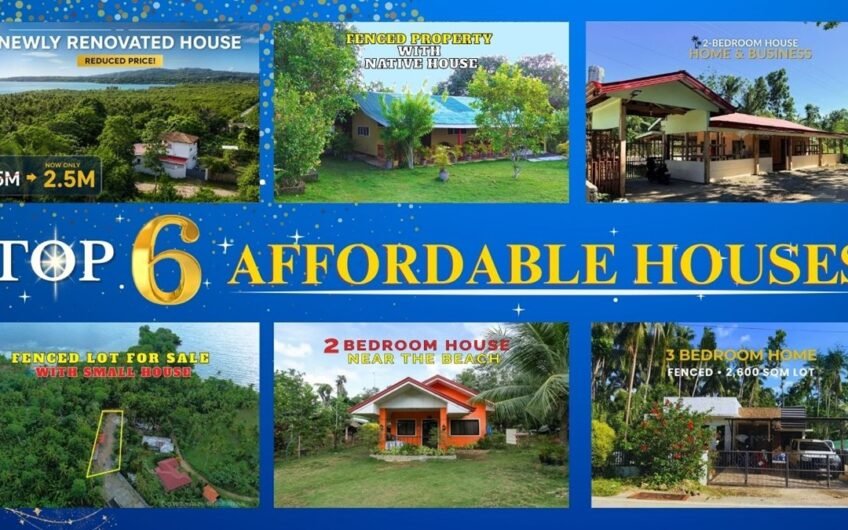 Top 6 Affordable Houses