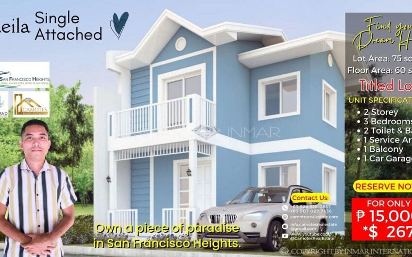 Three-Bedroom House in a Subdivision
