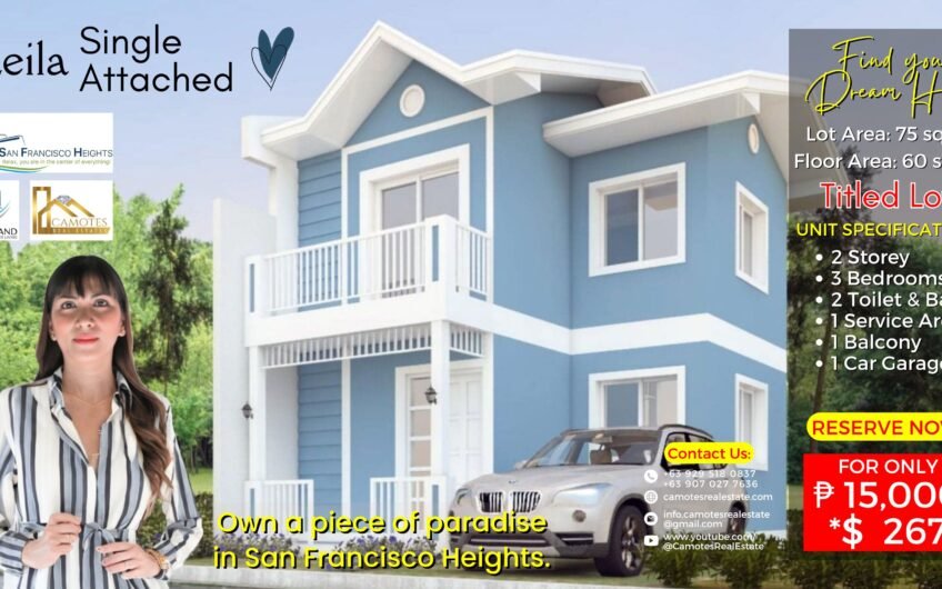 Three-Bedroom House in a Subdivision