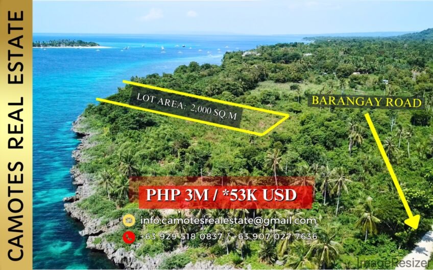 Beach Cliff Lot with Island View