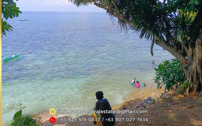 Residential lot for sale near the beach in Camotes