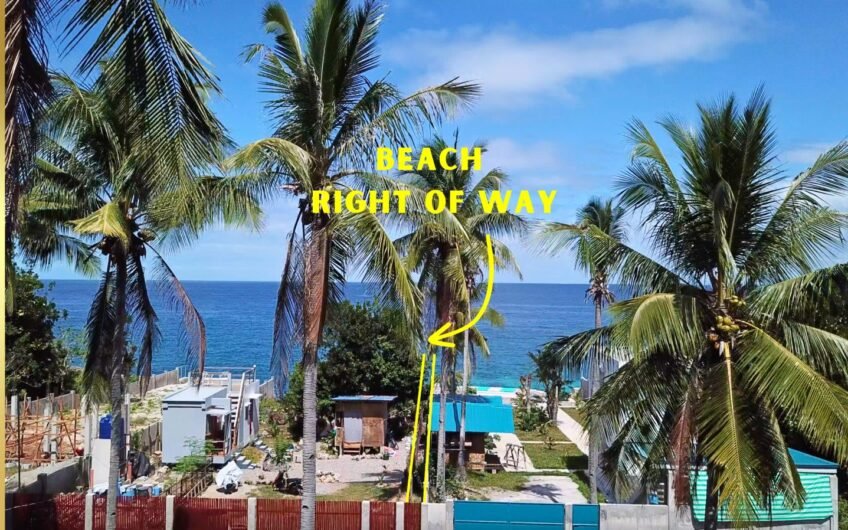 Affordable Subdivided Lot with Beach Access