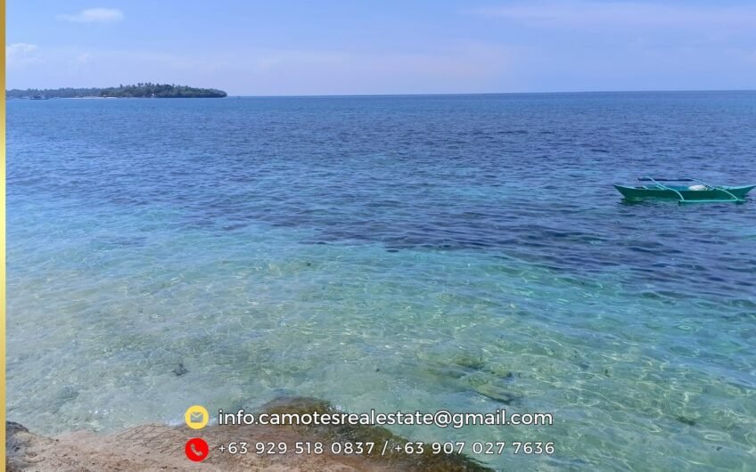 Residential lot for sale near the beach in Camotes