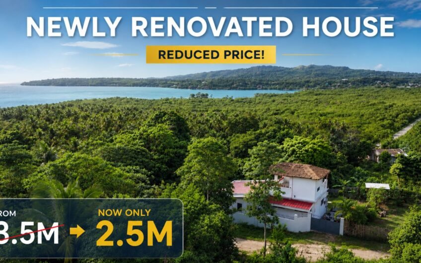 Affordable Newly Renovated House with Sea View