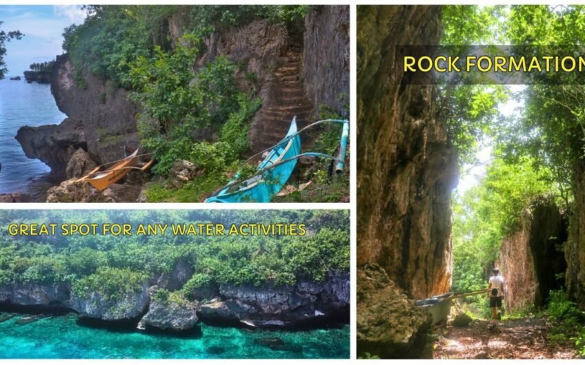 Exotic Beach Lot with Stunning Rock Formations