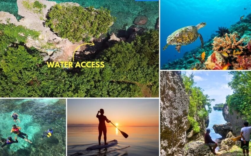 Exotic Beach Lot with Stunning Rock Formations