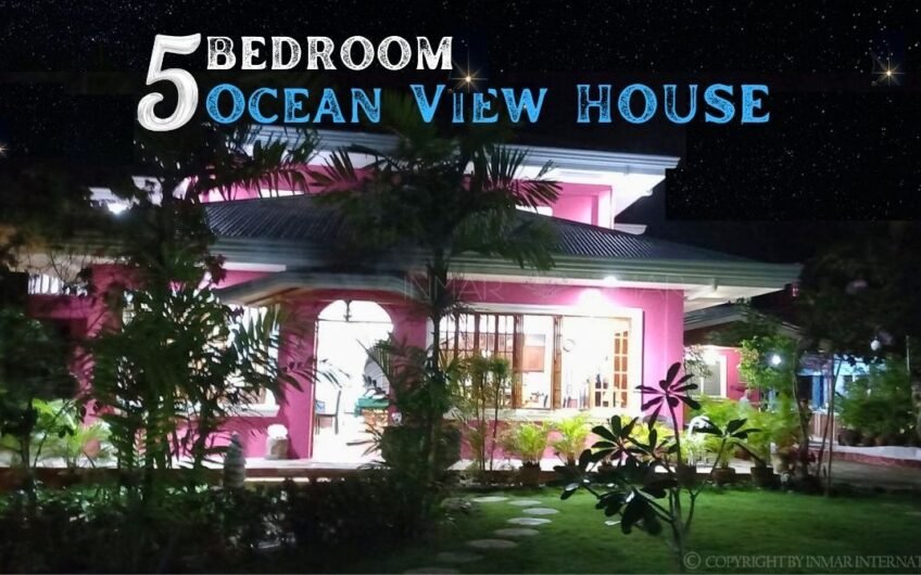 5 Bedroom Ocean View House
