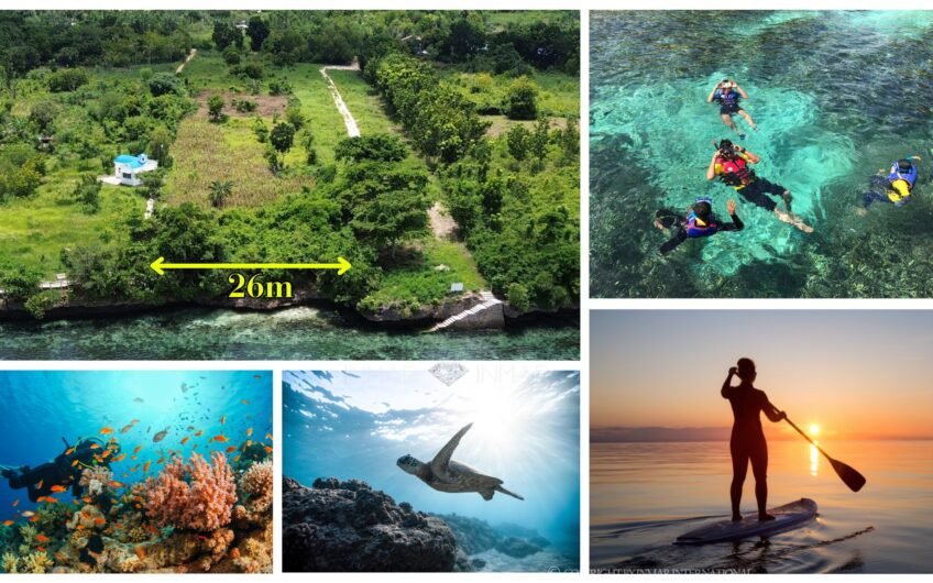 1-Hectare cliffside beachfront lot