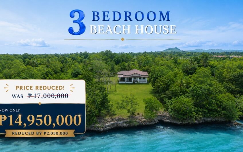 3 Bedroom Beach House
