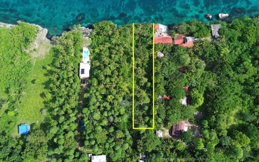 Seafront Cliff Lot with Panoramic Views