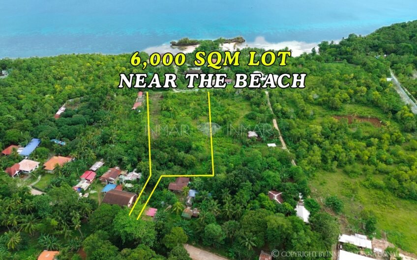 6,000 Sqm Lot Near The Beach