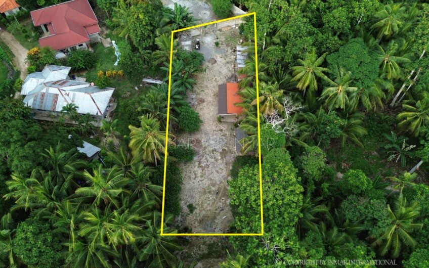 FENCED LOT FOR SALE WITH SMALL HOUSE