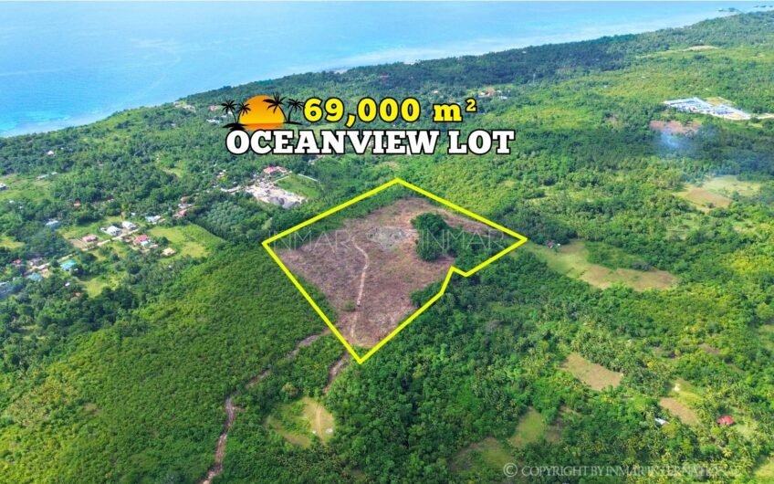 69,000 m² Oceanview Lot