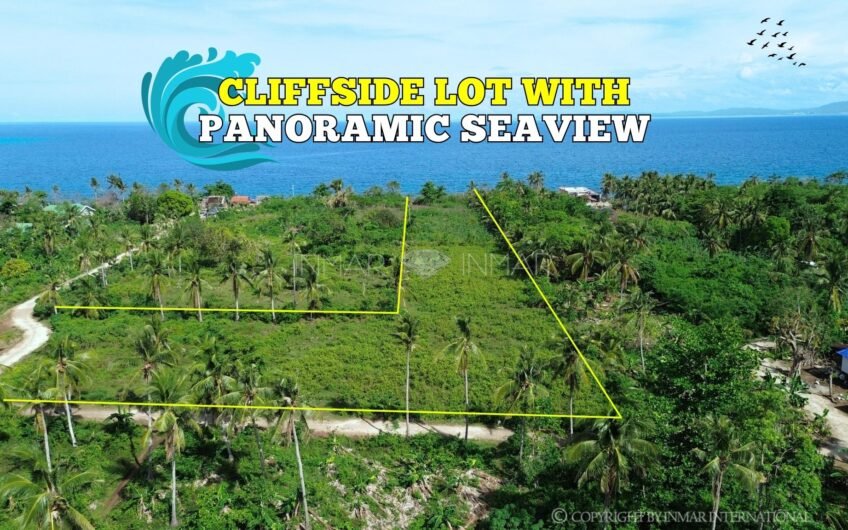 Cliffside Lot With Panoramic Seaview