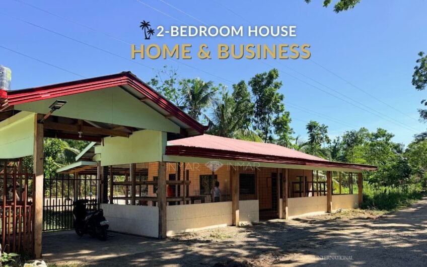 2-Bedroom House for Home and Business