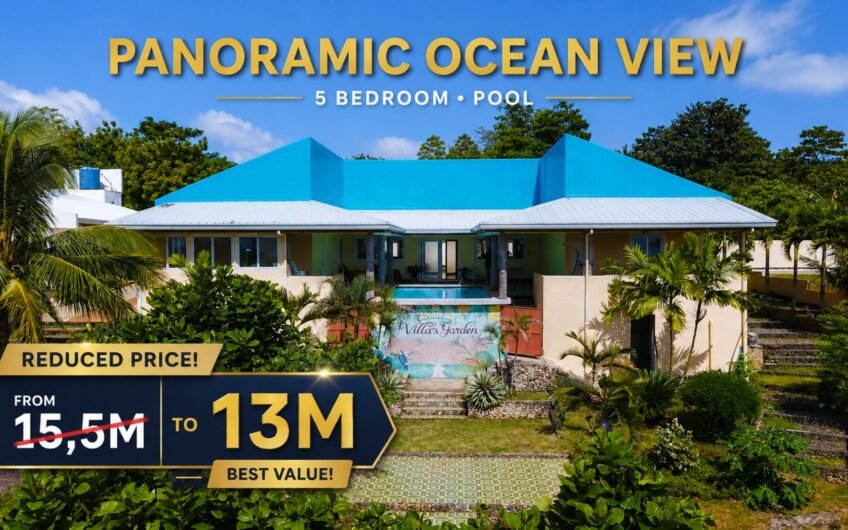 5-Bedroom House with Ocean View