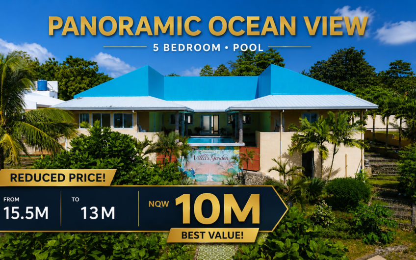 5-Bedroom House with Ocean View