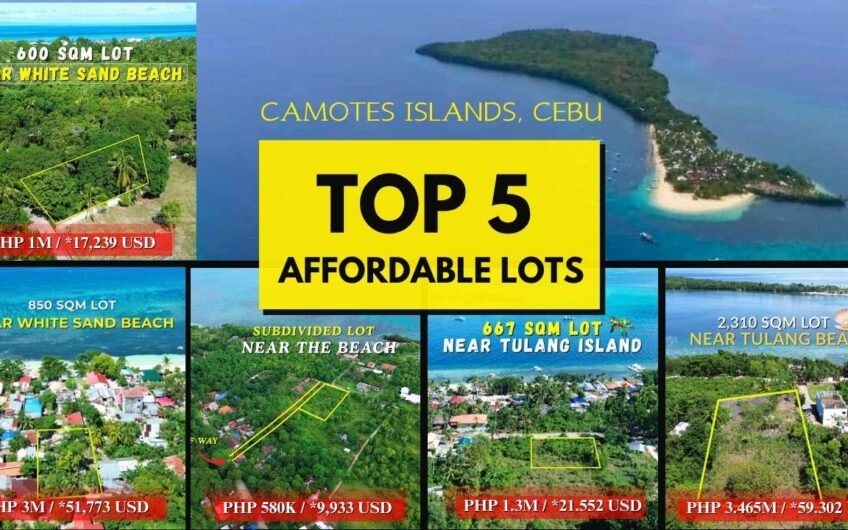Top 5 Affordable Lots