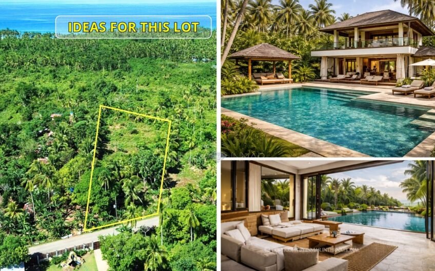 3,200 SQM Roadside Lot Near the Beach