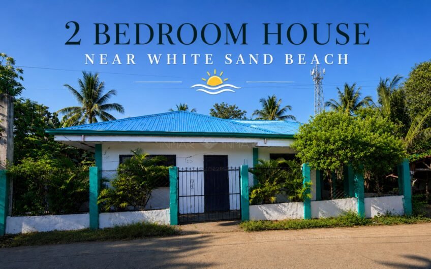 2-Bedroom House Near White Sand Beach