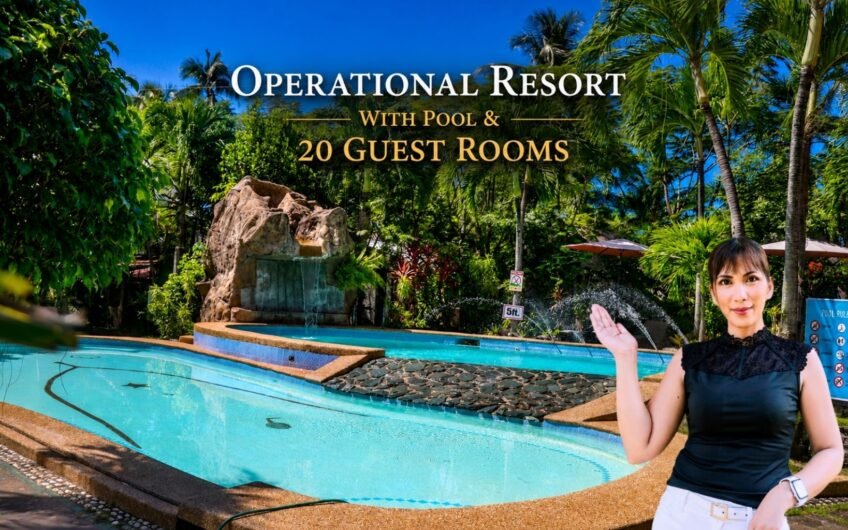 Operational Resort with Pool & 20 Guest Rooms